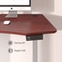 Maidesite Executive Series 55 inch Height Adjustable Standing Desk With Curved Desktop